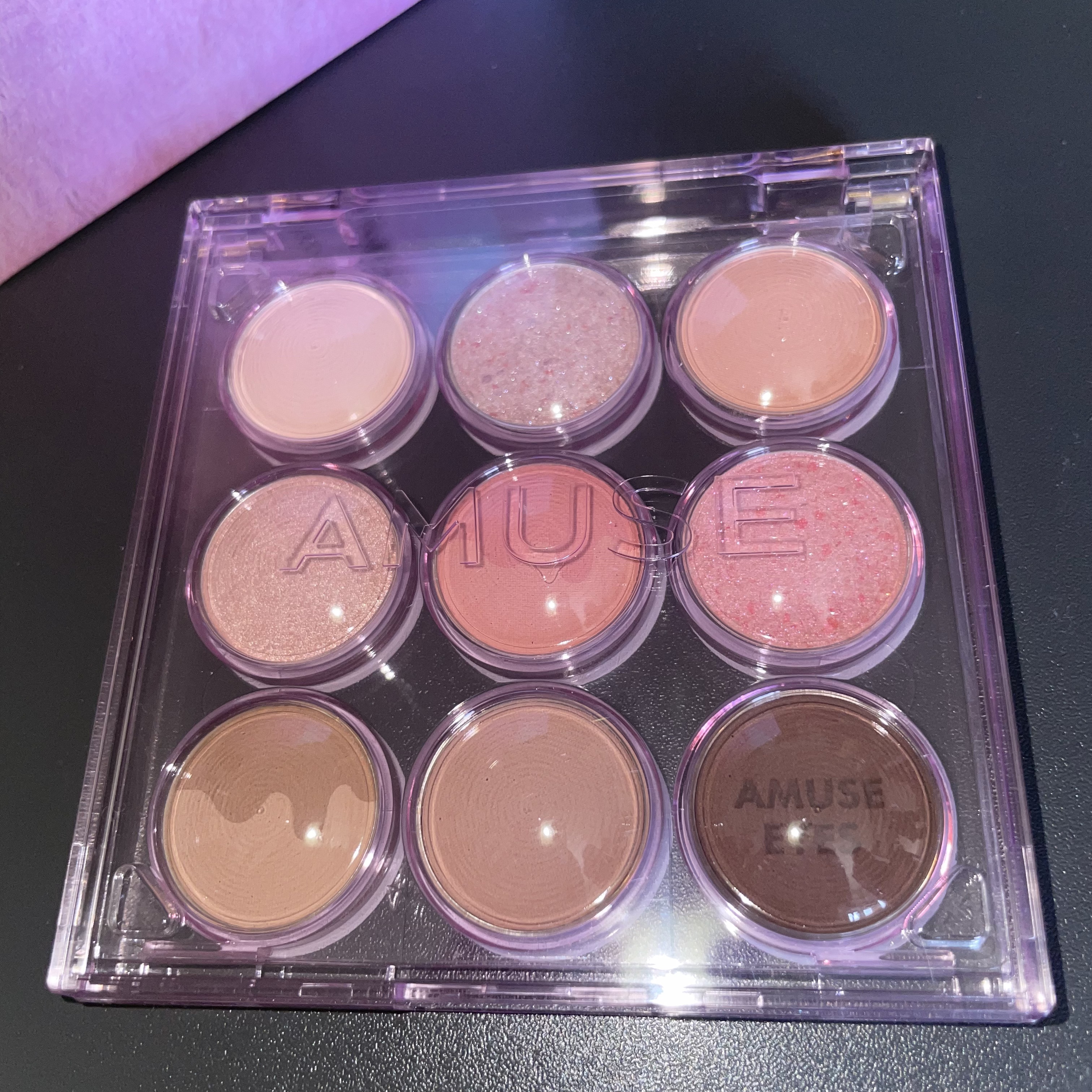 アイカラーパレット/AMUSE/アイシャドウパレットを使ったクチコミ（3枚目）