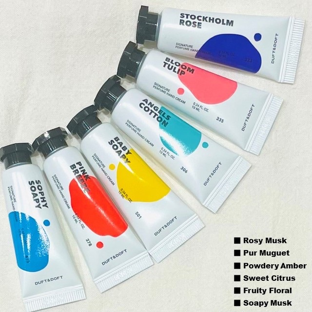 シグネチャーパフュームハンドクリーム ベビーソーピー/DUFT&DOFT/ハンドクリームを使ったクチコミ（2枚目）