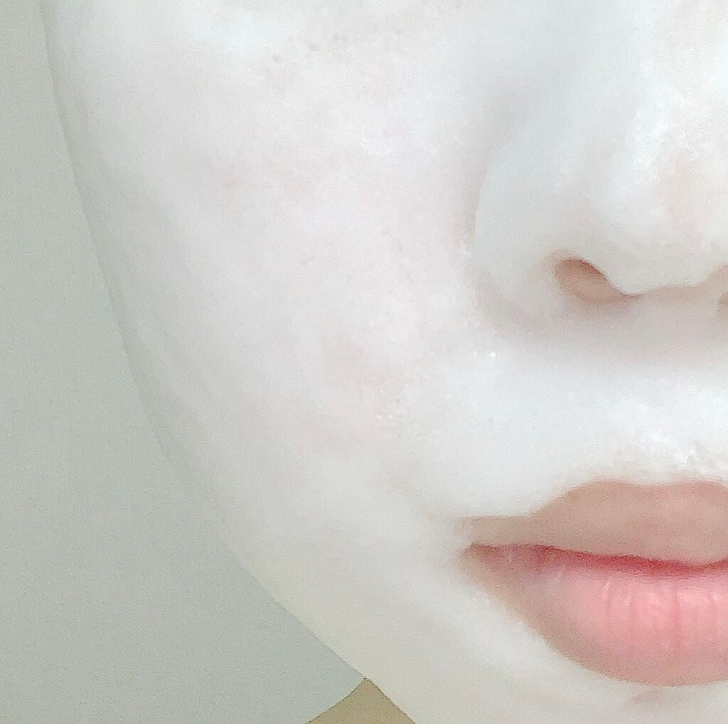 マジックバブルエッセンスパック(ピンク) /BAKER7/洗い流すパック・マスクを使ったクチコミ(2枚目)