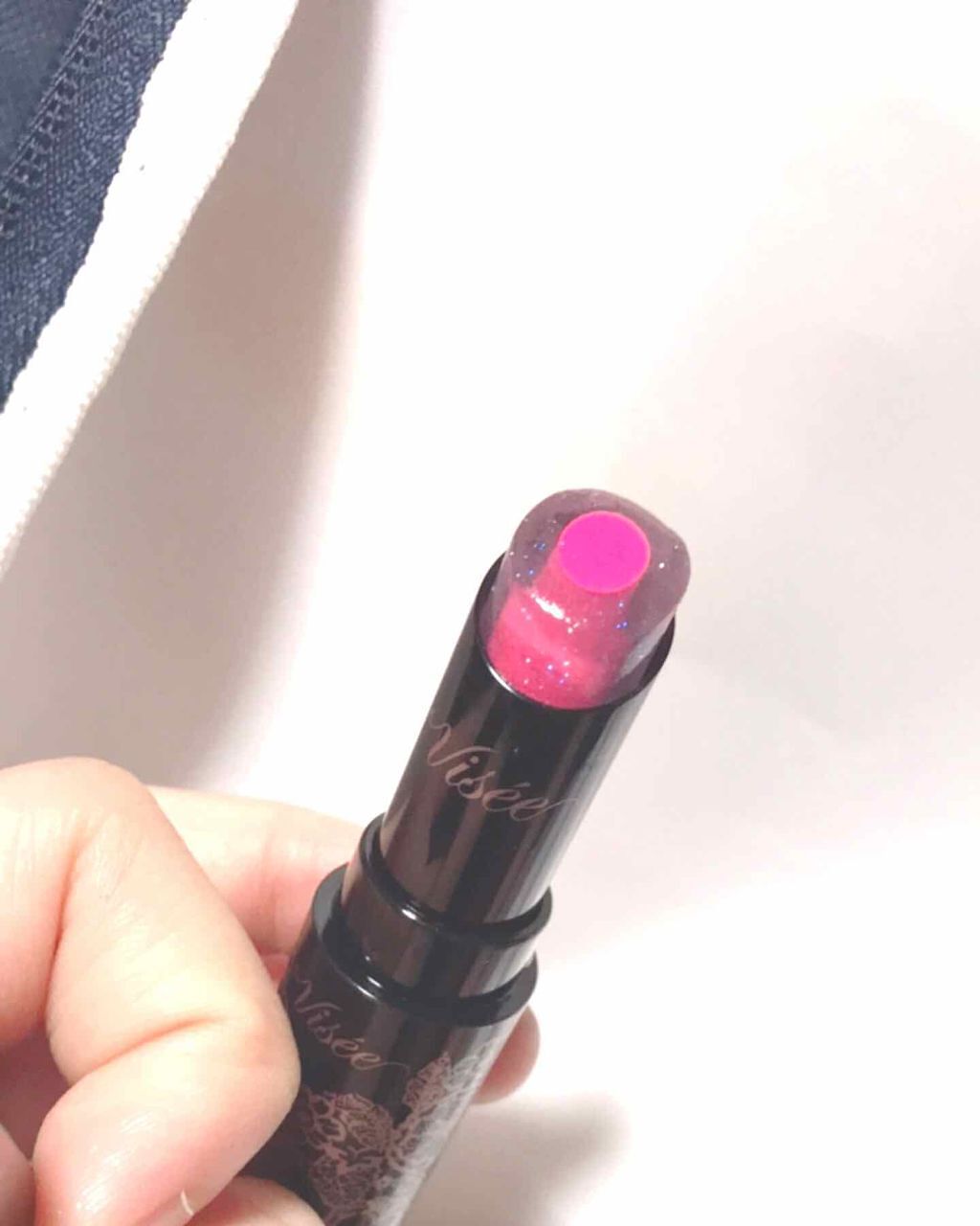 クリスタルデュオ リップスティック/Visée/口紅を使ったクチコミ(3枚目)