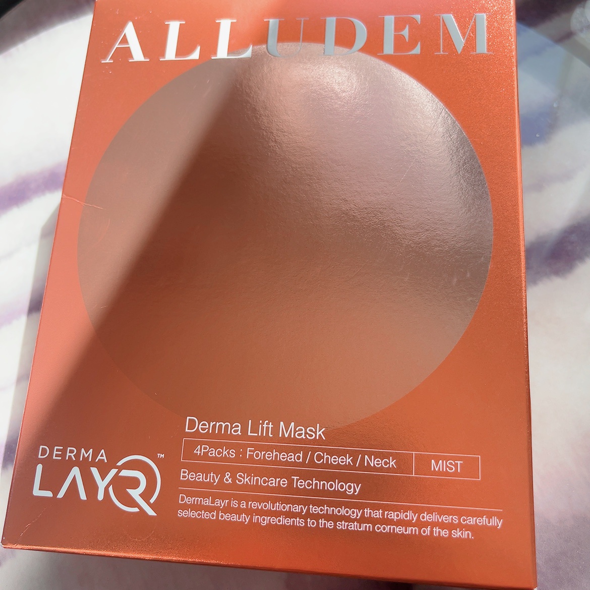 Derma Lift Mask/ALLUDEM/スキンケアキットを使ったクチコミ（1枚目）