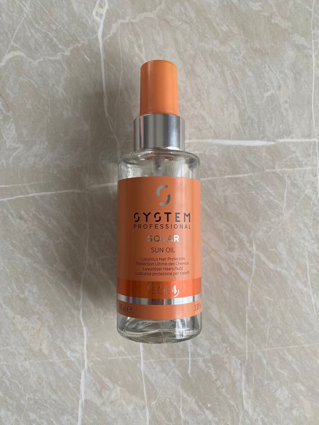ソーラー サン オイル/システム プロフェッショナル/ヘアオイルを使ったクチコミ(1枚目)