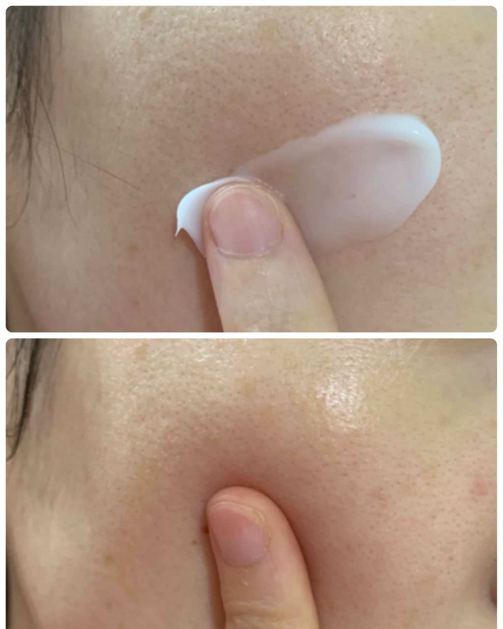 リンクルナイトクリーム/なめらか本舗/フェイスクリームを使ったクチコミ（3枚目）