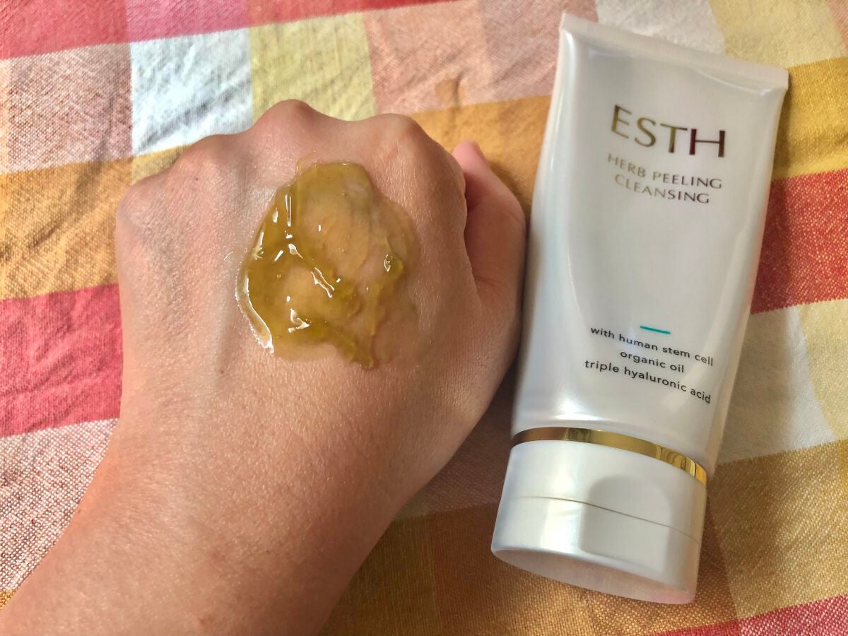 ハーブピーリングクレンジング/ESTH/クレンジングジェルを使ったクチコミ(3枚目)