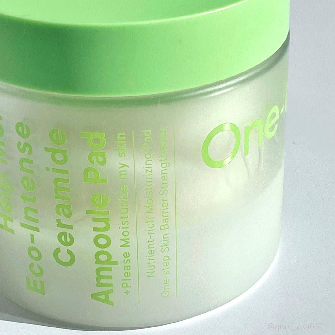 ヘルプミー! エコインテンスセラミドアンプルパッド(90枚)/One-day's you/トナーパッドを使ったクチコミ(2枚目)