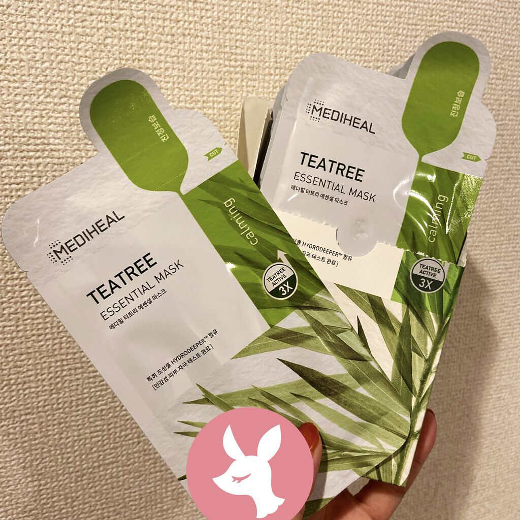 ティーツリーケア ソリューション エッセンシャルマスクEX/MEDIHEAL/シートマスク・パックを使ったクチコミ（3枚目）