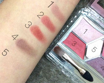 【旧品】パーフェクトスタイリストアイズ/キャンメイク/アイシャドウパレットを使ったクチコミ(3枚目)