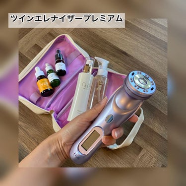 ツインエレナイザー プレミアム/EBiS化粧品/美顔器・マッサージを使ったクチコミ（1枚目）