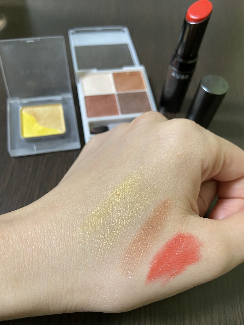 トーン ペタル アイシャドウ/to/one/アイシャドウパレットを使ったクチコミ（1枚目）