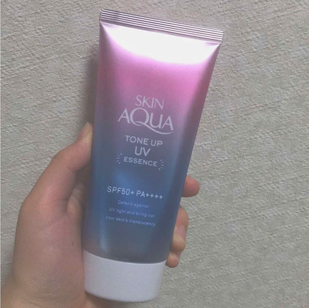 スキンアクア トーンアップUVエッセンス/スキンアクア/日焼け止めクリームを使ったクチコミ(1枚目)
