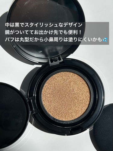 ＆be ＆be クッションファンデーションのクチコミ「私はめちゃくちゃ敏感肌でファンデーション付けると高確率で肌荒れ起きるんだけど、これはギリセーフ.....」（3枚目）