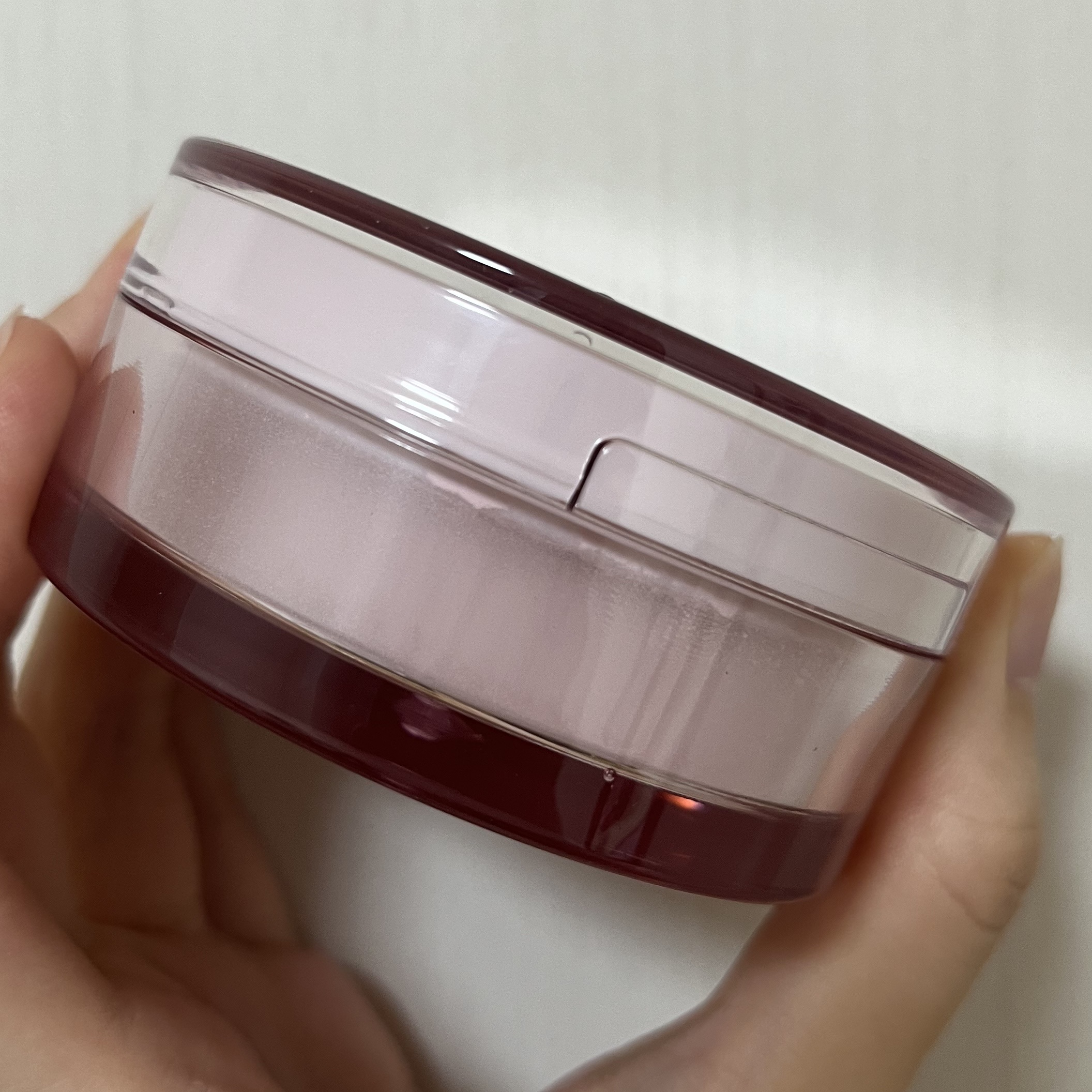 ウォンジョンヨ フィクシングブラーパウダー N 01 プレーンピンク/Wonjungyo/ルースパウダーを使ったクチコミ（3枚目）