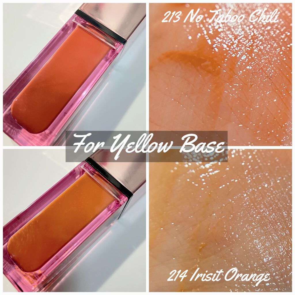 ルージュ ピュールクチュール ヴェルニ ウォーターグロウ/YVES SAINT LAURENT BEAUTE/口紅を使ったクチコミ(3枚目)