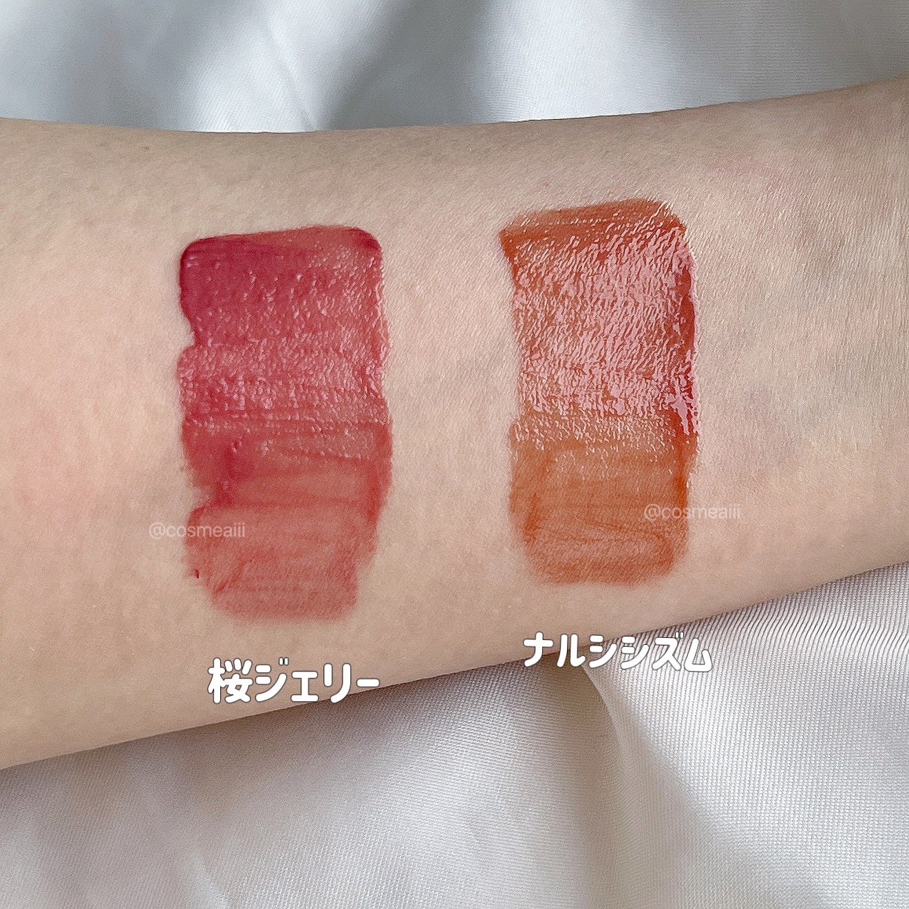 ジェルフィットティント/AMUSE/リップティントを使ったクチコミ(4枚目)