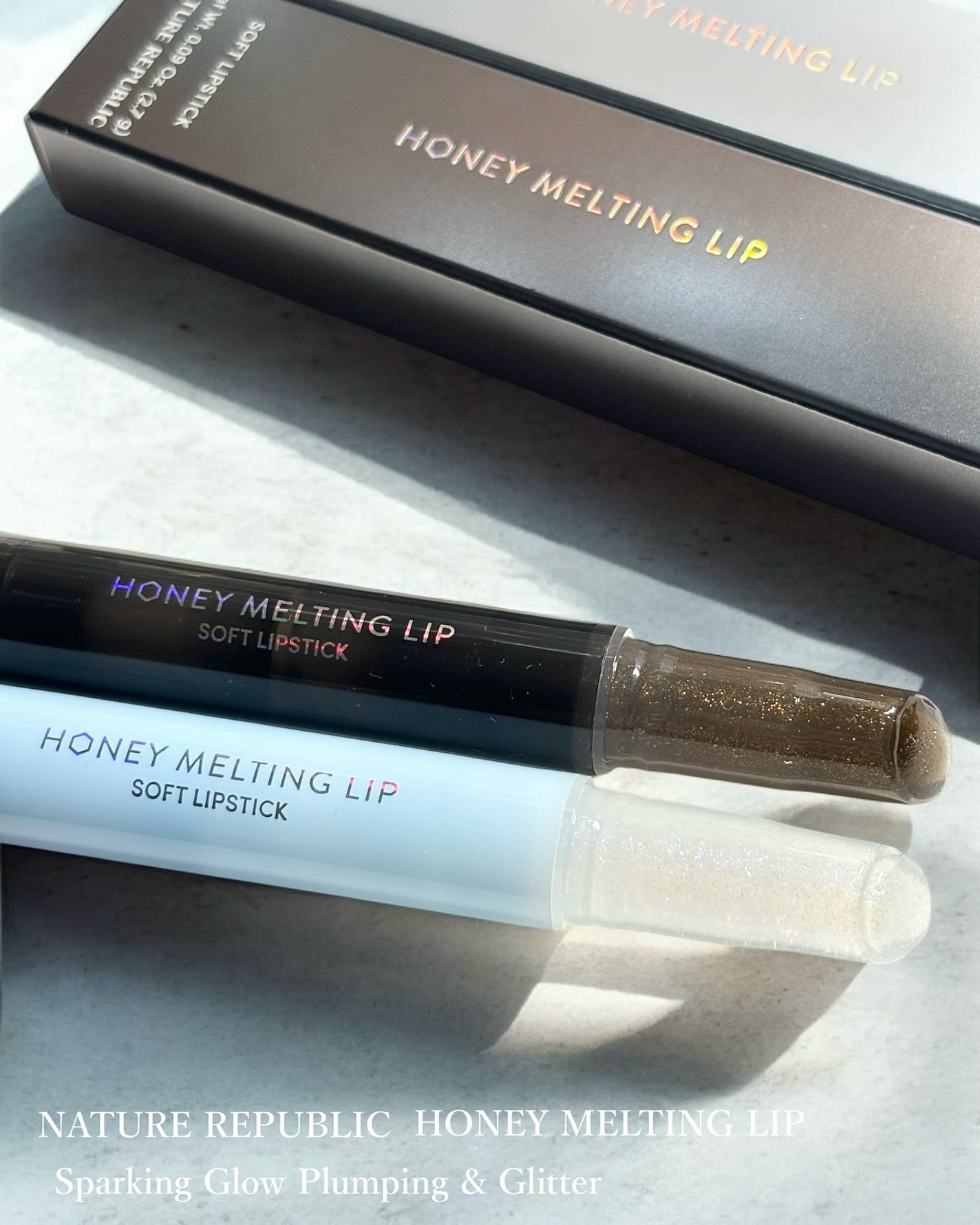 ハニーメルティングリップ/ネイチャーリパブリック/口紅を使ったクチコミ(2枚目)