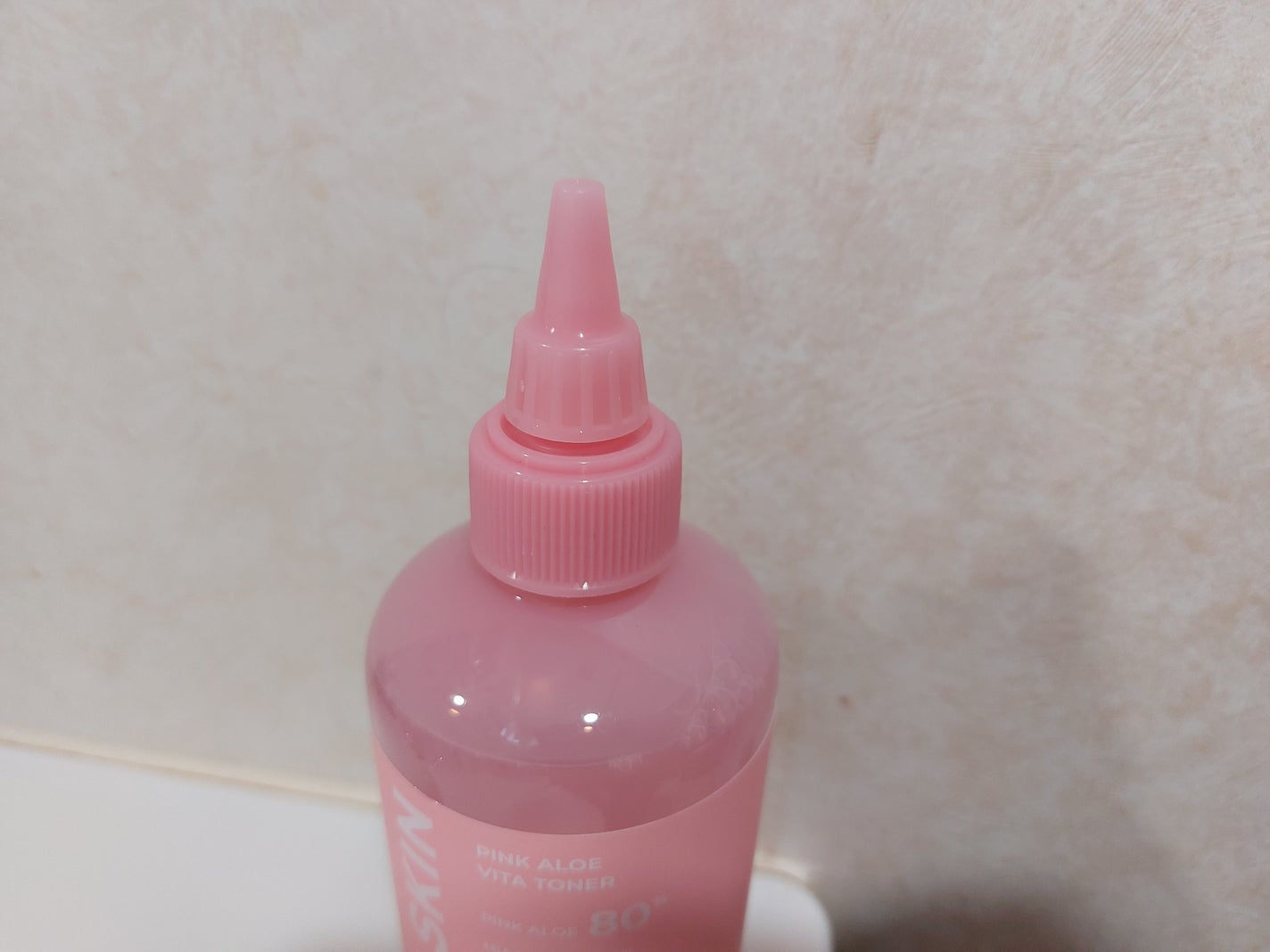 ピンクアロエビタトナー/APRILSKIN/化粧水を使ったクチコミ(2枚目)