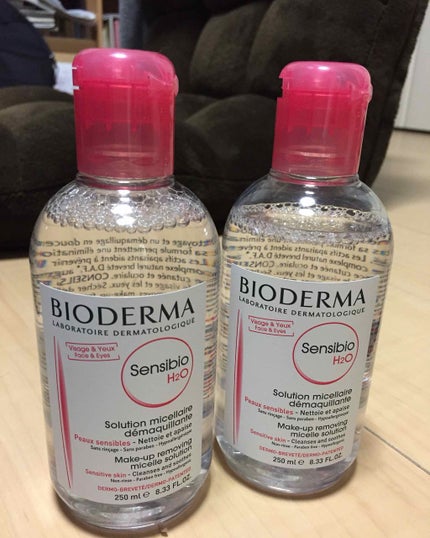サンシビオ エイチツーオー D/ビオデルマ/クレンジングウォーターを使ったクチコミ(1枚目)