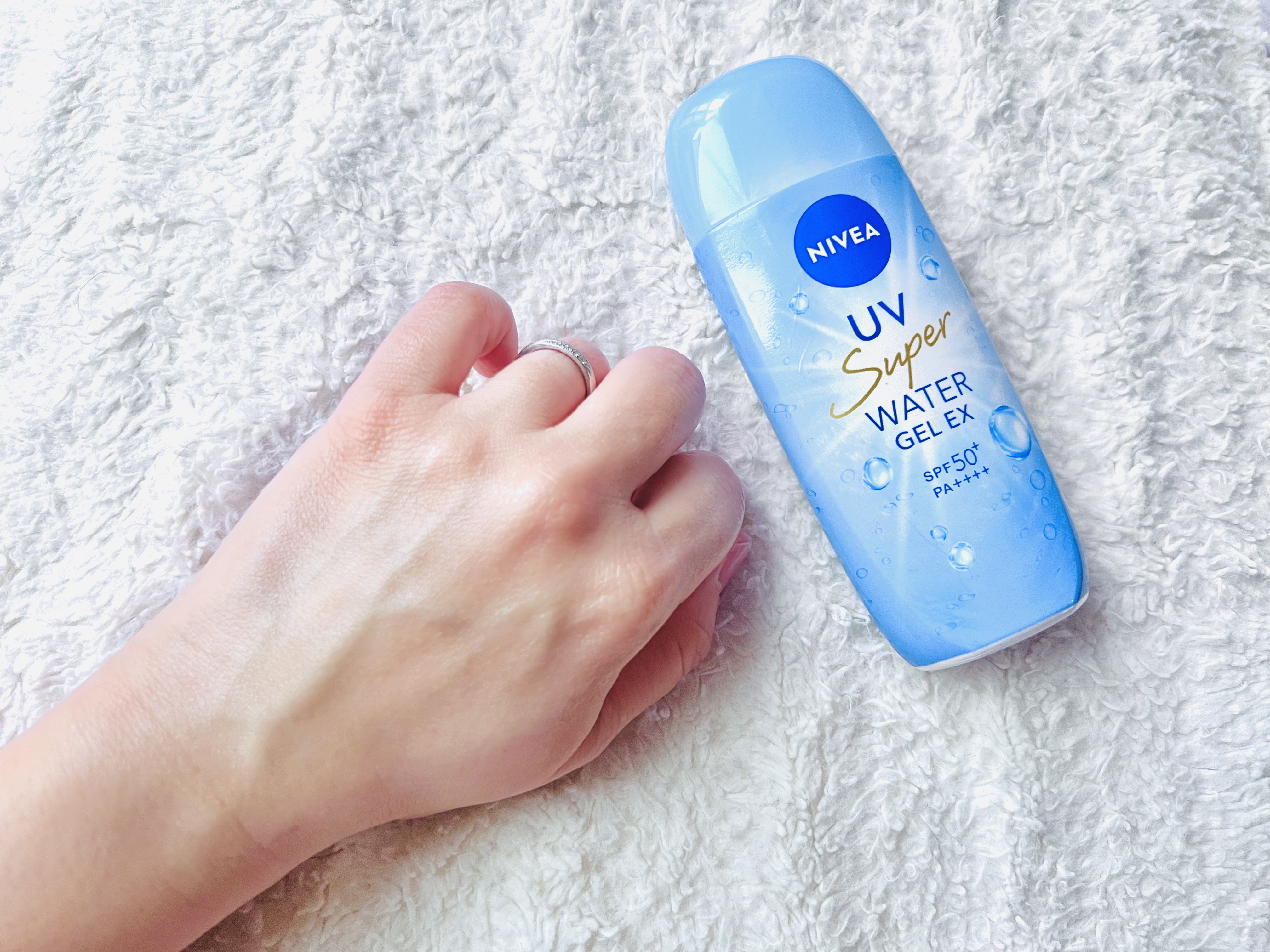 ニベアUV ウォータージェルEX/ニベア/日焼け止めジェルを使ったクチコミ（3枚目）