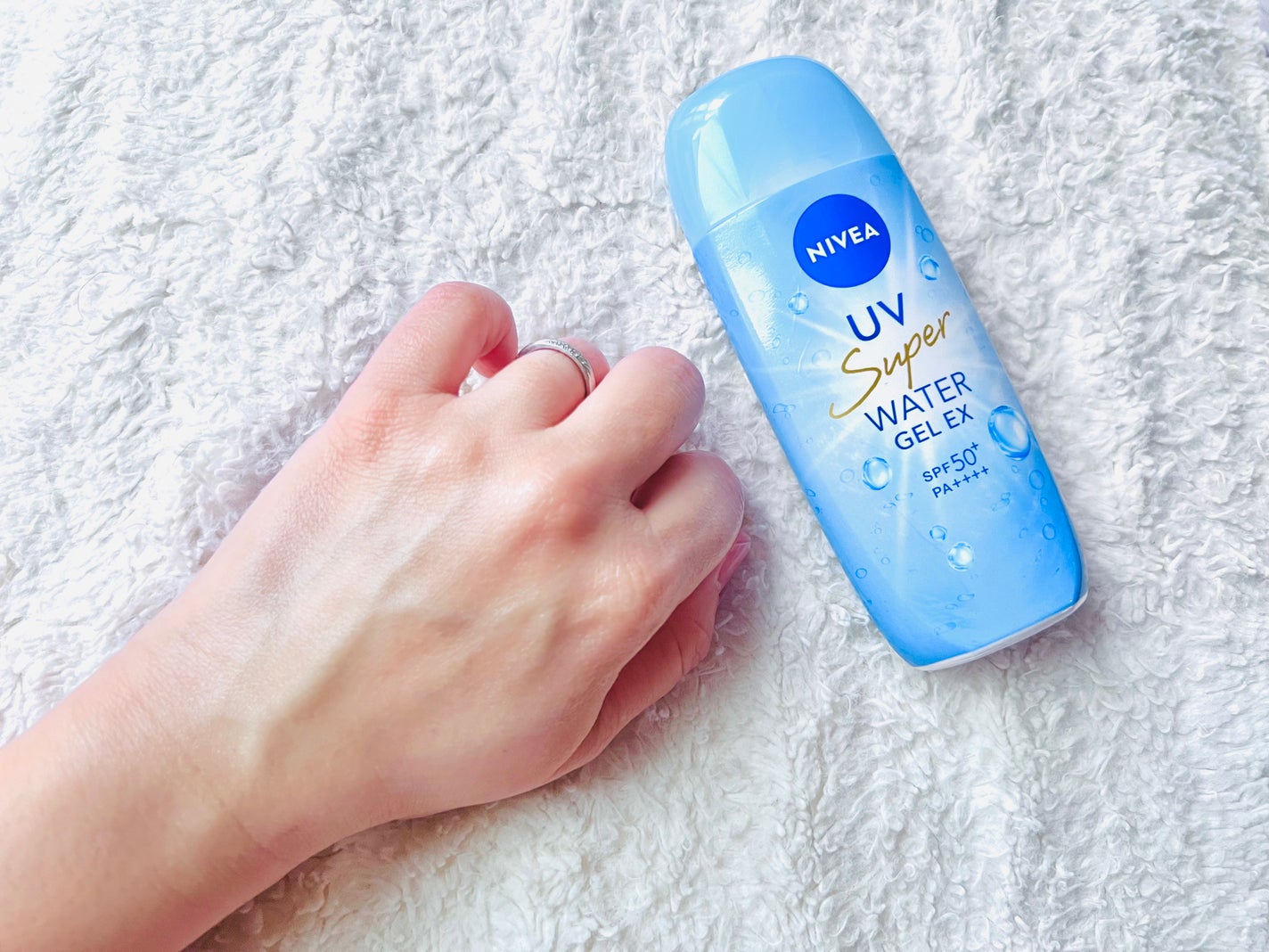 ニベアUV ウォータージェルEX/ニベア/日焼け止めジェルを使ったクチコミ(3枚目)