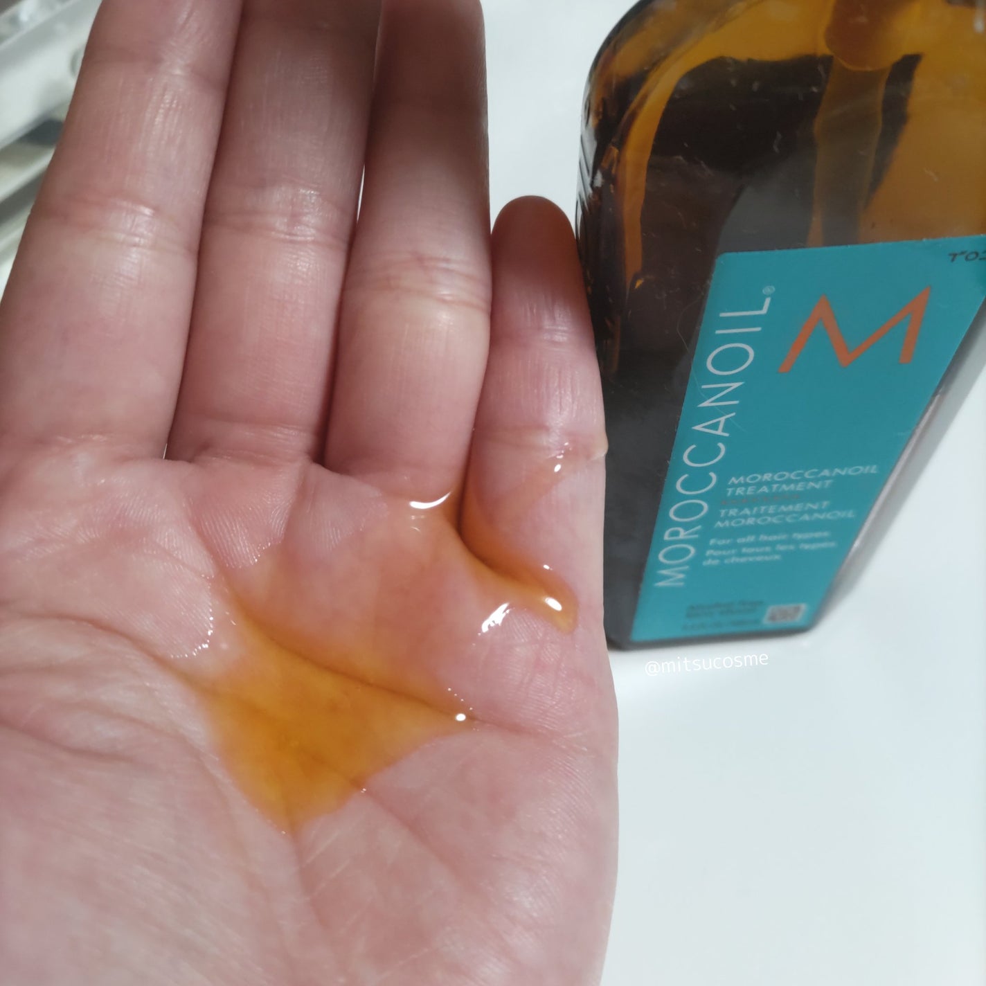モロッカンオイル トリートメント/モロッカンオイル/ヘアオイルを使ったクチコミ(3枚目)