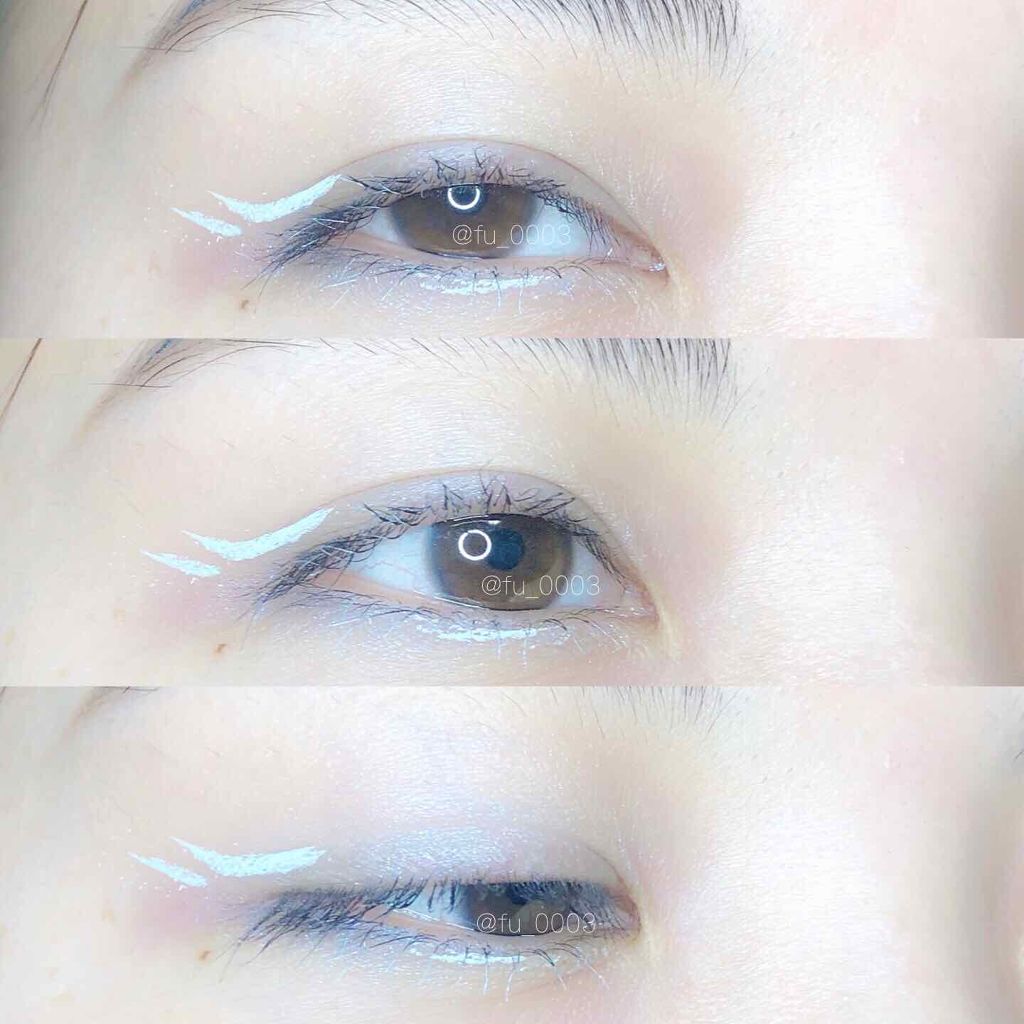 EYE OPENING LINER/UZU BY FLOWFUSHI/リキッドアイライナーを使ったクチコミ(4枚目)