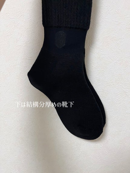 靴下サプリ まるでこたつ レディース ソックス/靴下サプリ/暖かい靴下を使ったクチコミ(4枚目)