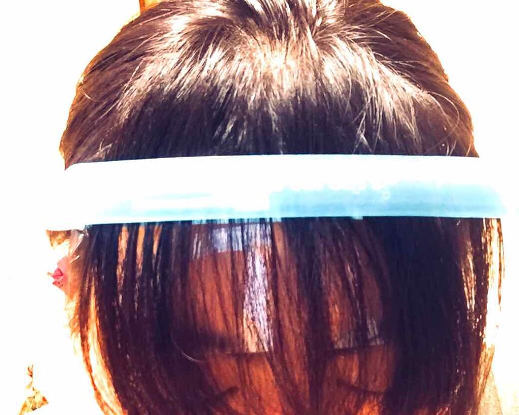 フェイスガード付前髪カット用クリップ/ウォーターライトG.E./ヘアケアグッズを使ったクチコミ(3枚目)