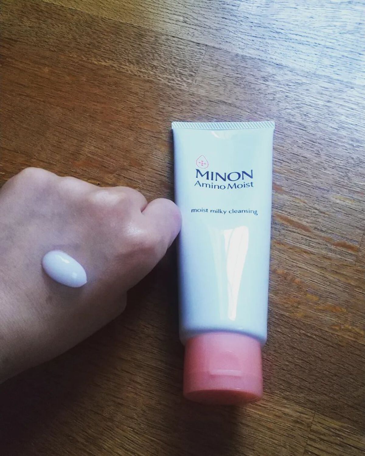 ミノン アミノモイスト モイストミルキィ クレンジング/ミノン/ミルククレンジングを使ったクチコミ（2枚目）