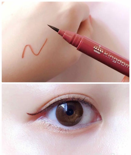 リキッドアイライナーWP /キングダム/リキッドアイライナーを使ったクチコミ(2枚目)