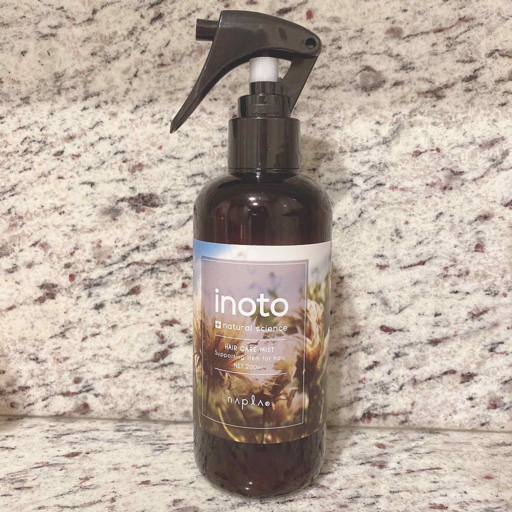 イノート ヘアケアミスト/N./プレスタイリング・寝ぐせ直しを使ったクチコミ（1枚目）