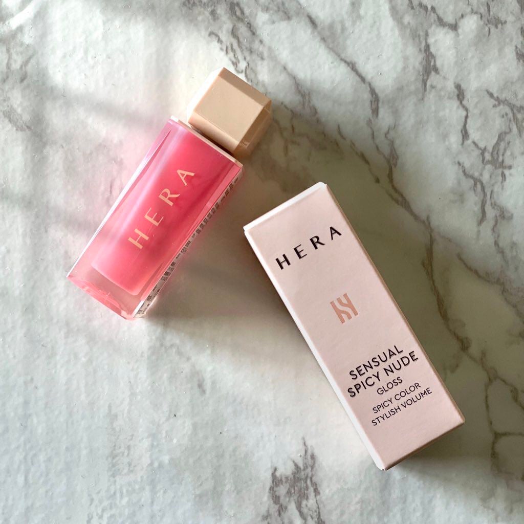センシュアルスパイシーヌードグロス/HERA/リップグロスを使ったクチコミ(1枚目)