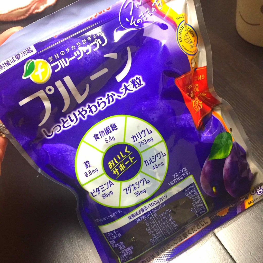 syk on LIPS 「ポッカサッポロプルーンダイエット、便秘症、お肌などにいいと言わ..」(1枚目)