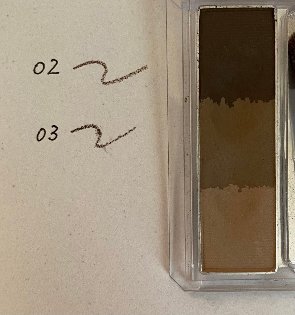 ミックスアイブロウ/キャンメイク/パウダーアイブロウを使ったクチコミ(4枚目)