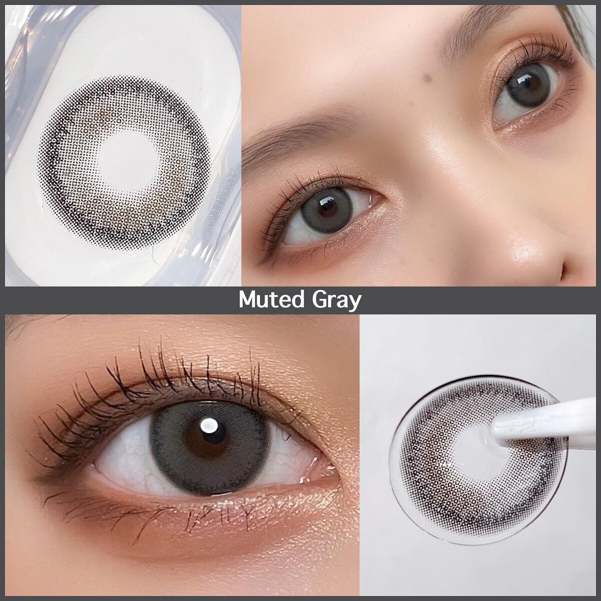 ミューテッド/OLOLA/カラーコンタクトレンズを使ったクチコミ(3枚目)