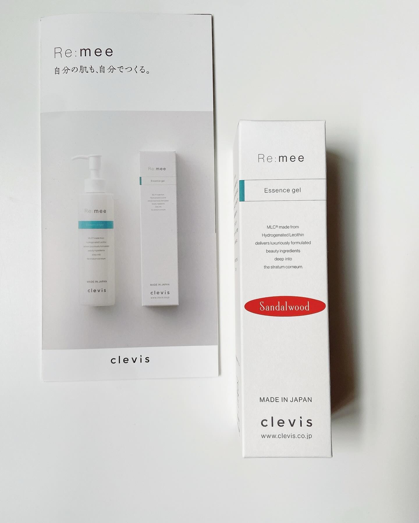 クレビス リ・ミーエッセンスジェルSW サンダルウッドの香り/clevis/美容液を使ったクチコミ（2枚目）