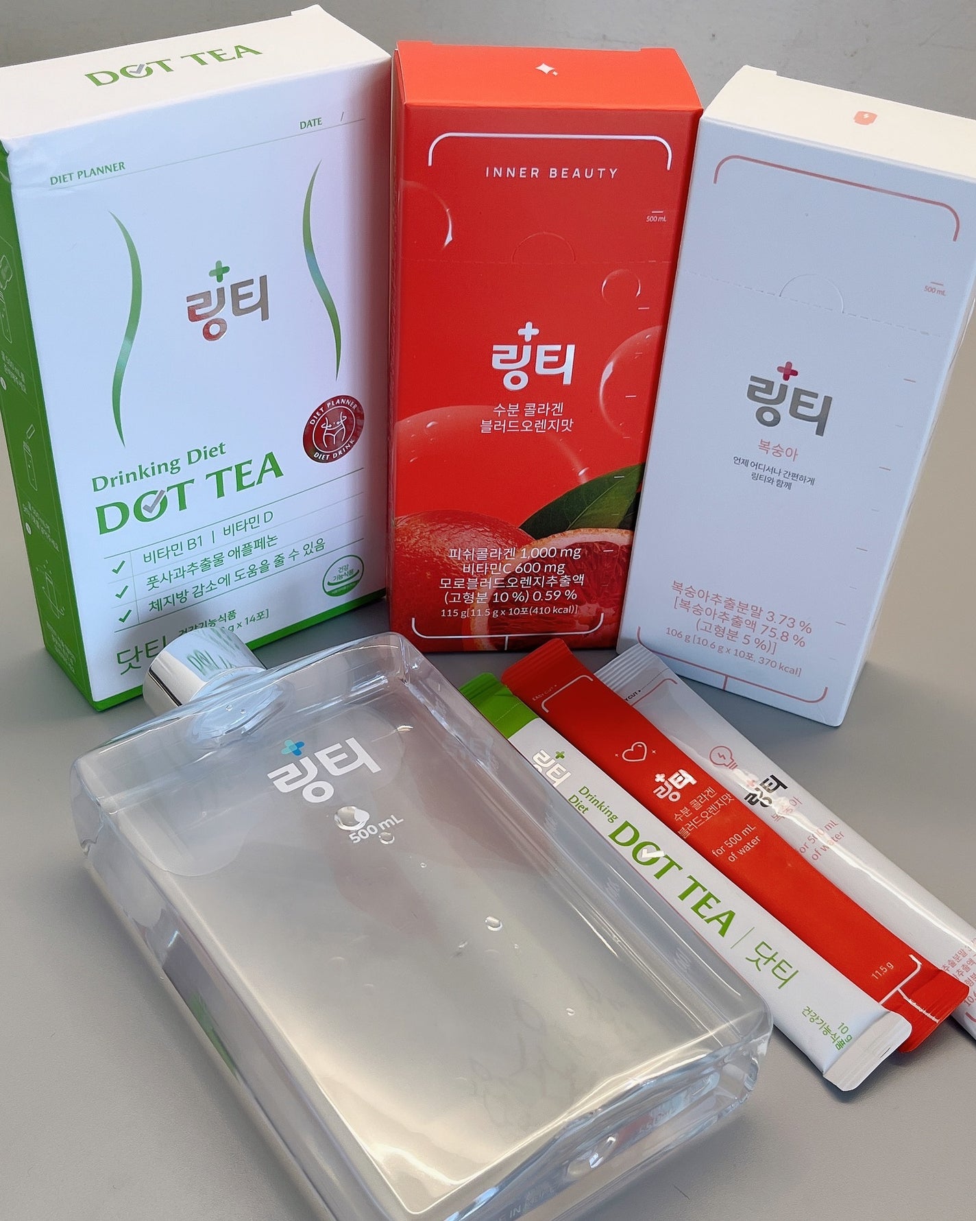 LINGTEA うるおい水分コラーゲン ブラッドオレンジ味/LINGTEA/美容サプリメントを使ったクチコミ(1枚目)