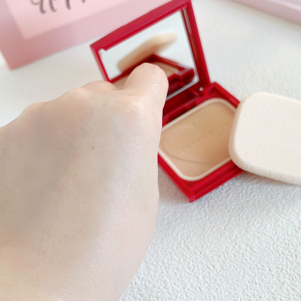 プロフィニッシュファンデーション/インテグレート/パウダーファンデーションを使ったクチコミ(6枚目)