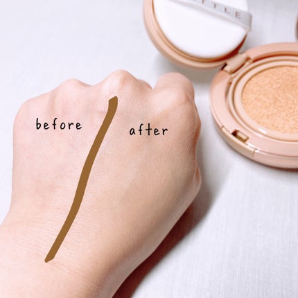 WATTLEクッションファンデーション/WATTLE/クッションファンデーションを使ったクチコミ(6枚目)