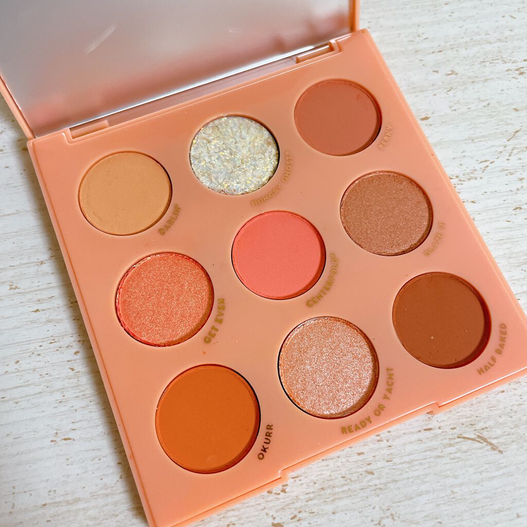 Eye Palette-Baby Got Peach /ColourPop/アイシャドウパレットを使ったクチコミ(4枚目)