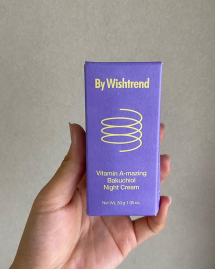 ビタミンA-mazingバクチオールナイトクリーム/By Wishtrend/フェイスクリームを使ったクチコミ(2枚目)