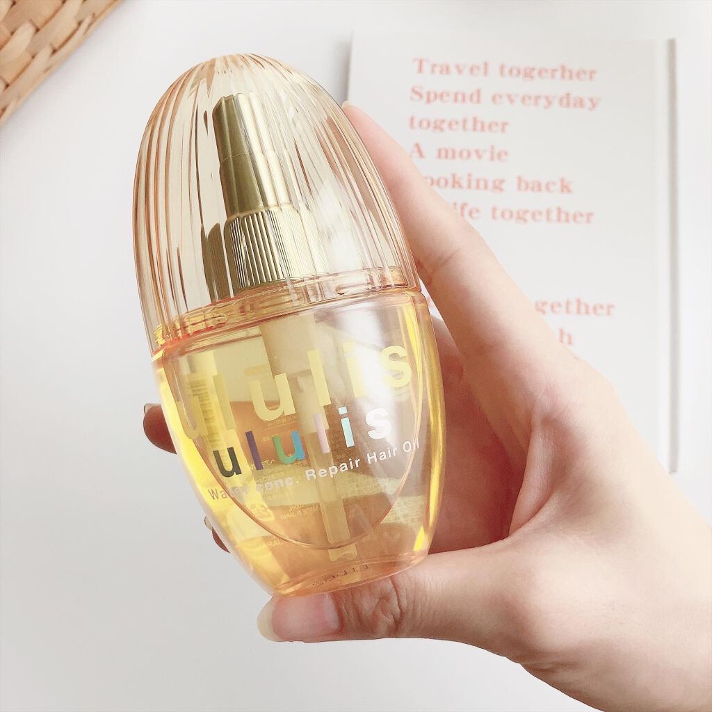 ウォーターコンク リペアヘアオイル/ululis/ヘアオイルを使ったクチコミ（2枚目）