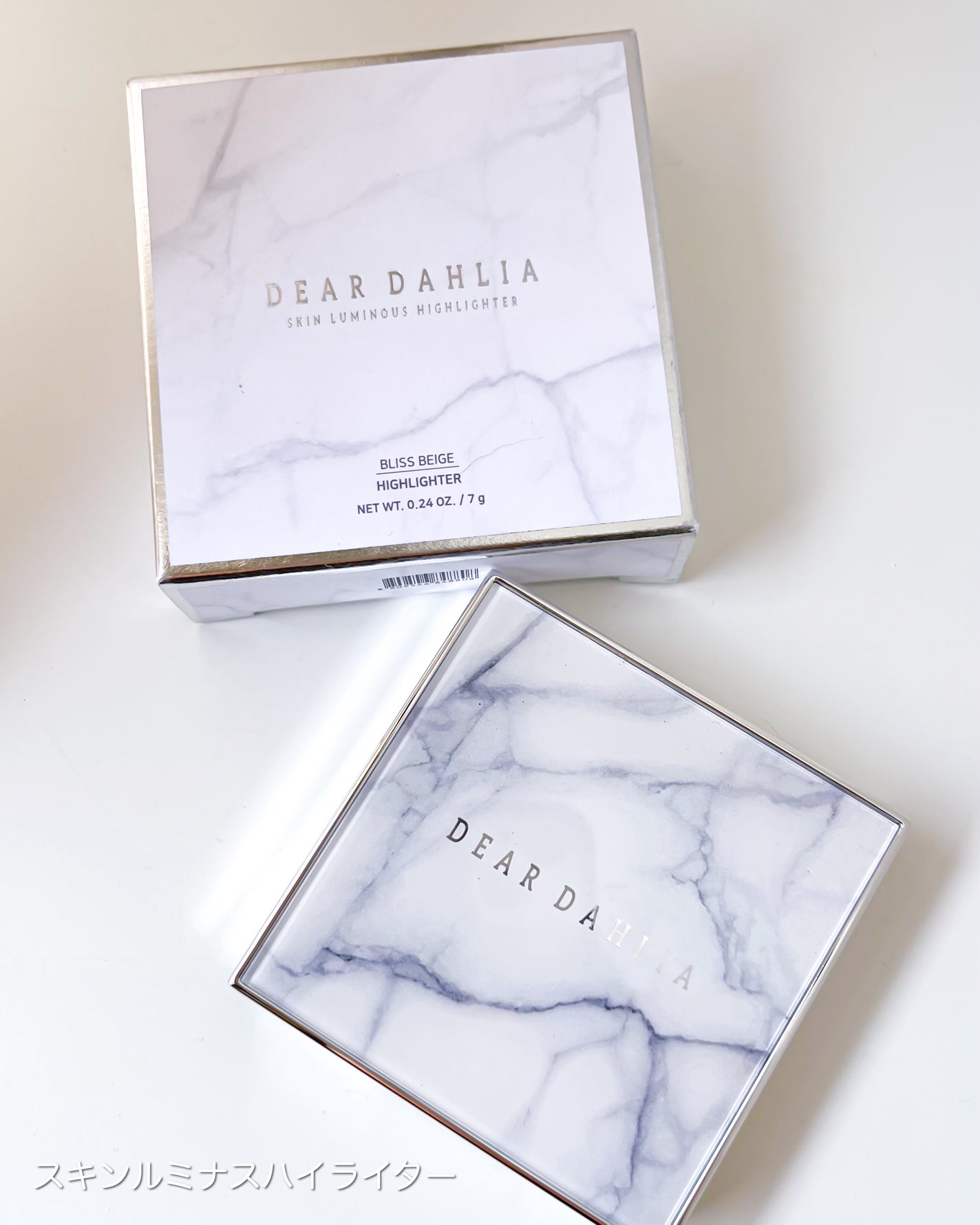 スキンルミナスハイライター/DEAR DAHLIA/パウダーハイライトを使ったクチコミ(7枚目)