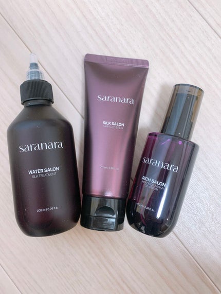 ウォーターサロン シルク トリートメント/SARANARA/洗い流すヘアトリートメントを使ったクチコミ(2枚目)