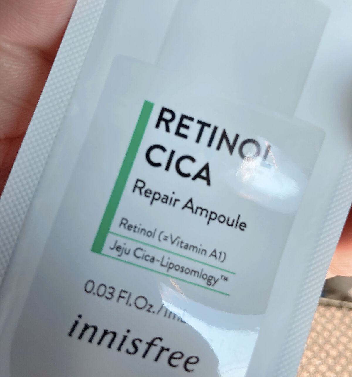 レチノール　シカ　リペア　セラム/innisfree/美容液を使ったクチコミ（1枚目）