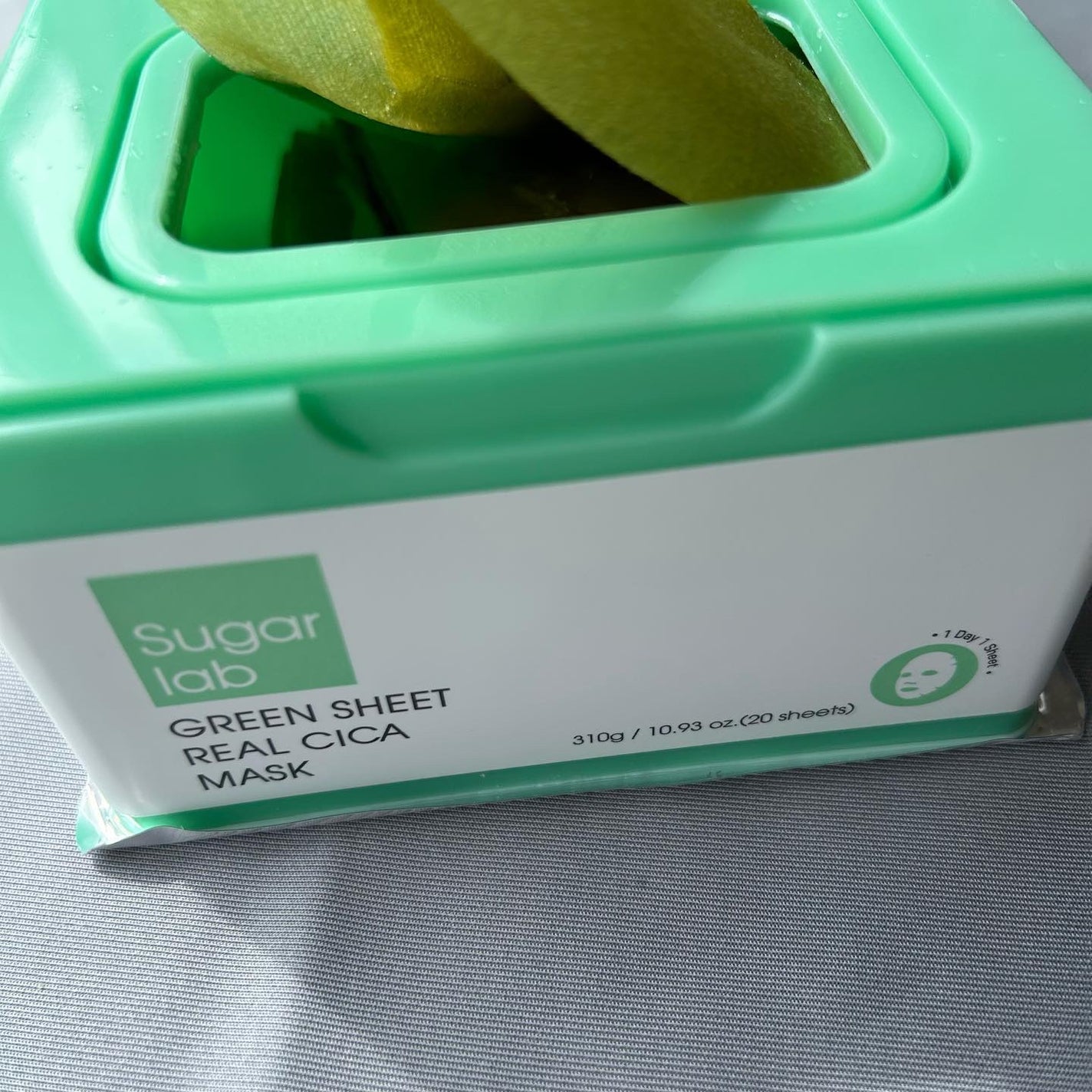 リアルシカ グリーンシート デイリーマスク/Sugar Lab/シートマスク・パックを使ったクチコミ(6枚目)