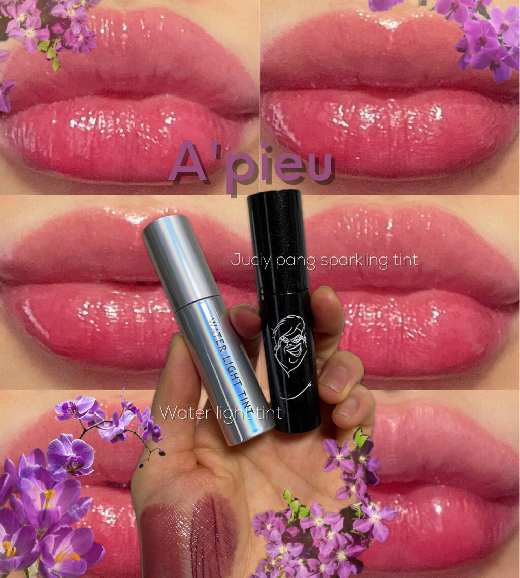 アピュー ウォーターライト ティント/A’pieu/リップティントを使ったクチコミ（1枚目）