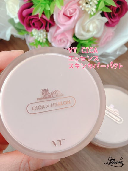 CICA エッセンススキンカバーパクト/VT/パウダーファンデーションを使ったクチコミ(1枚目)