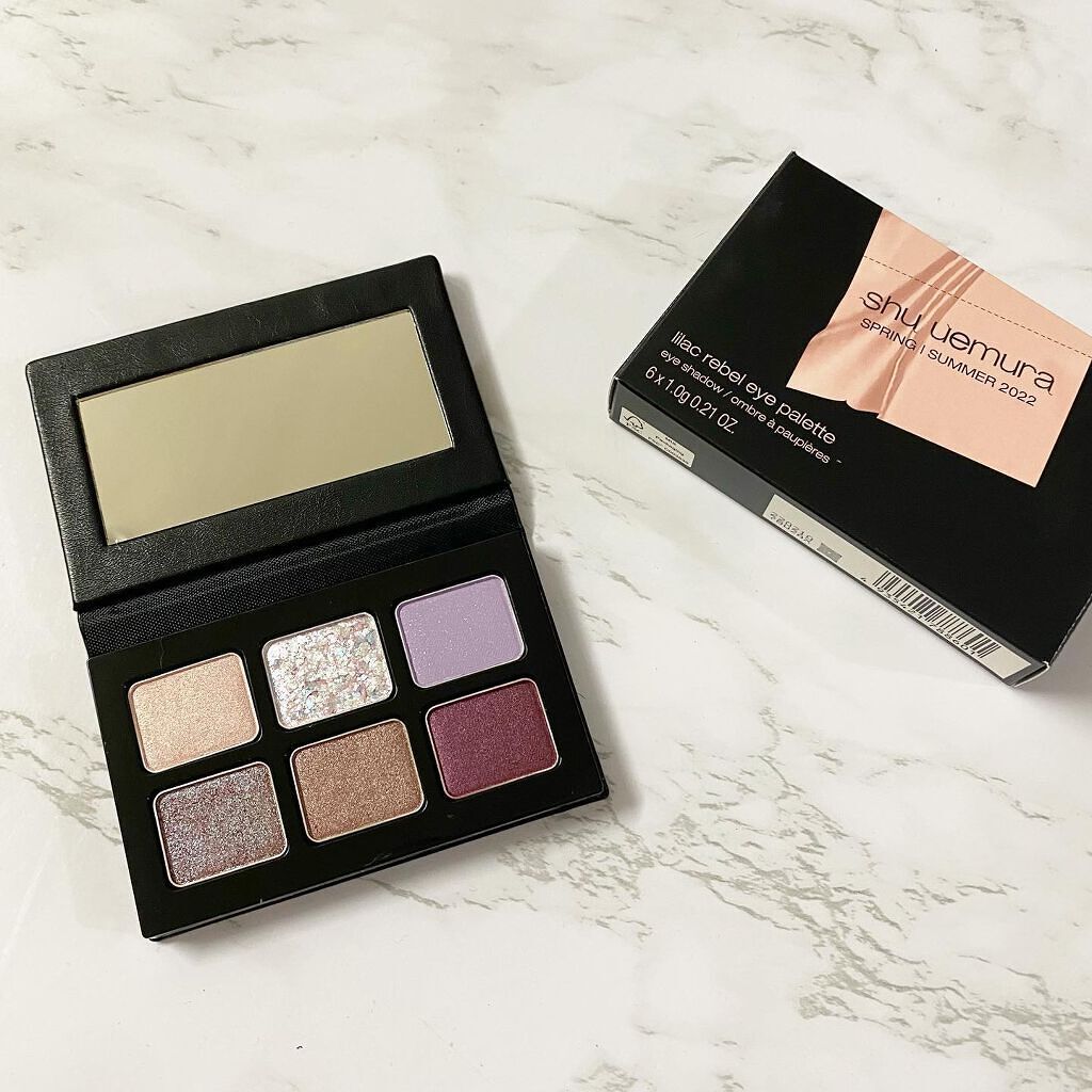 スプリング/サマー コレクション 限定アイパレット2種 ライラックレブル アイパレット/shu uemura/アイシャドウパレットを使ったクチコミ（1枚目）