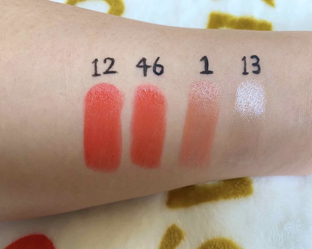 ルージュ ヴォリュプテ シャイン/YVES SAINT LAURENT BEAUTE/口紅を使ったクチコミ(2枚目)