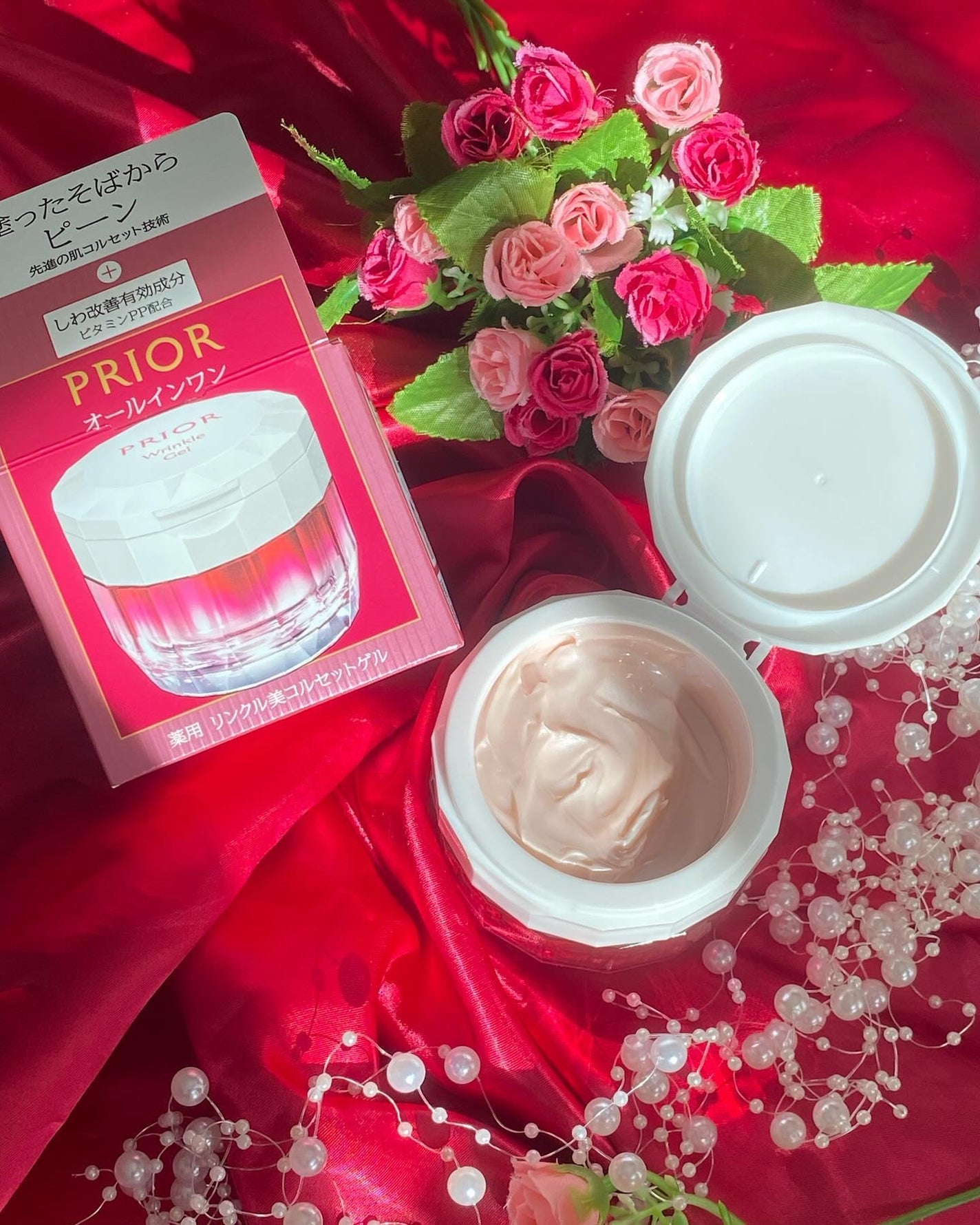 薬用 リンクル美コルセットゲル/プリオール/オールインワン化粧品を使ったクチコミ(1枚目)